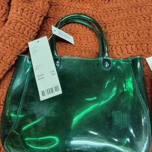 Urban Outfitters Emerald Green Tote